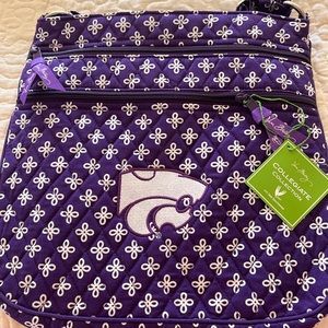 Vera Bradley College Collection Kansas State Hipster bag. Still in packaging!